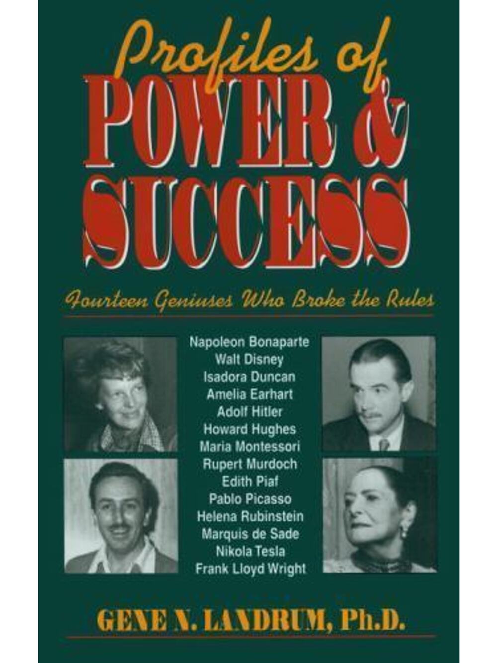 Profiles of Power and Success - Hardcover By Landrum, Gene N. - GOOD